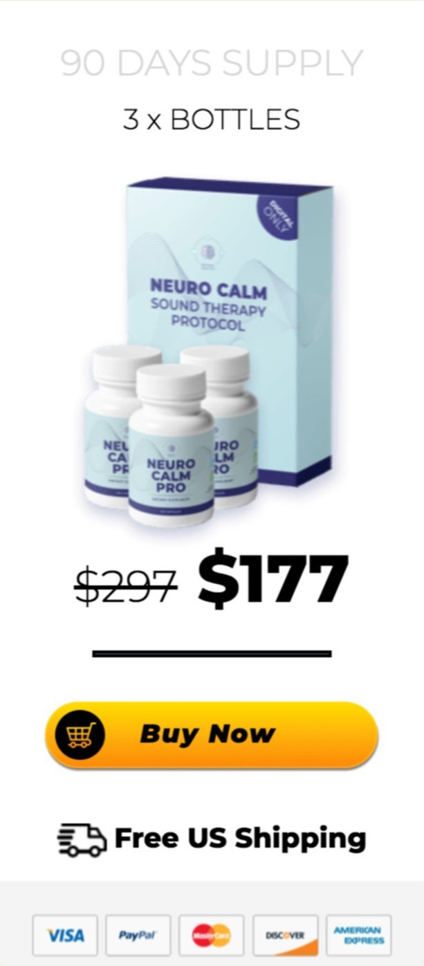 Neuro Calm Pro - 3 bottles